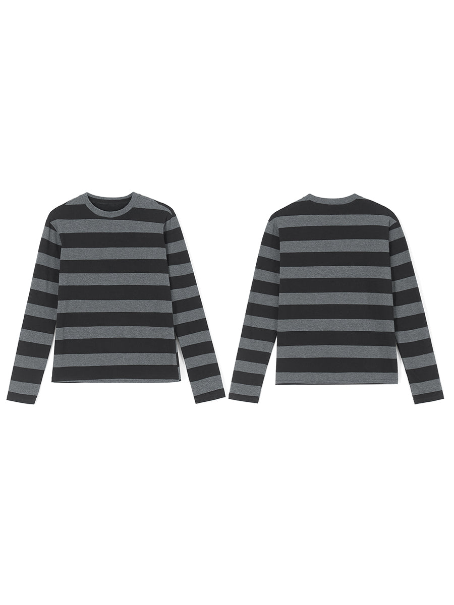 Women Teen Girls Fairy Grunge Y2k Long Sleeve Baggy Shirt Tops Striped Baby Tees Vintage Streetwear T-Shirt Autumn Clothes NovaCart