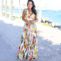 Fashionable Sleeveless Printed Cross-border Style Dress