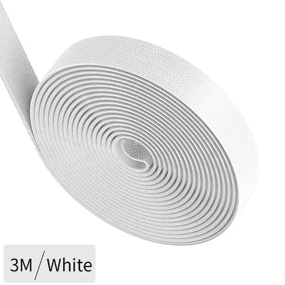 Reusable Hook Loop Cable Ties Wire Winder Organizer 1/2/3/5M For Desk Cable Management USB Mouse Earphone Cord Protector Pi-Mart