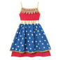 Children's Casual Dress for Girls Mermaid Rapunzel Dress One-Shoulder Sling Short Sleeve Princess Costume Summer Casual Vest NovaCart