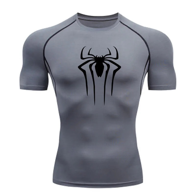 New Compression Shirt Men Fitness Gym Super Hero Sport Running T-Shirt Rashgard Tops Tee Quick Dry Short Sleeve T-Shirt For Men NovaCart