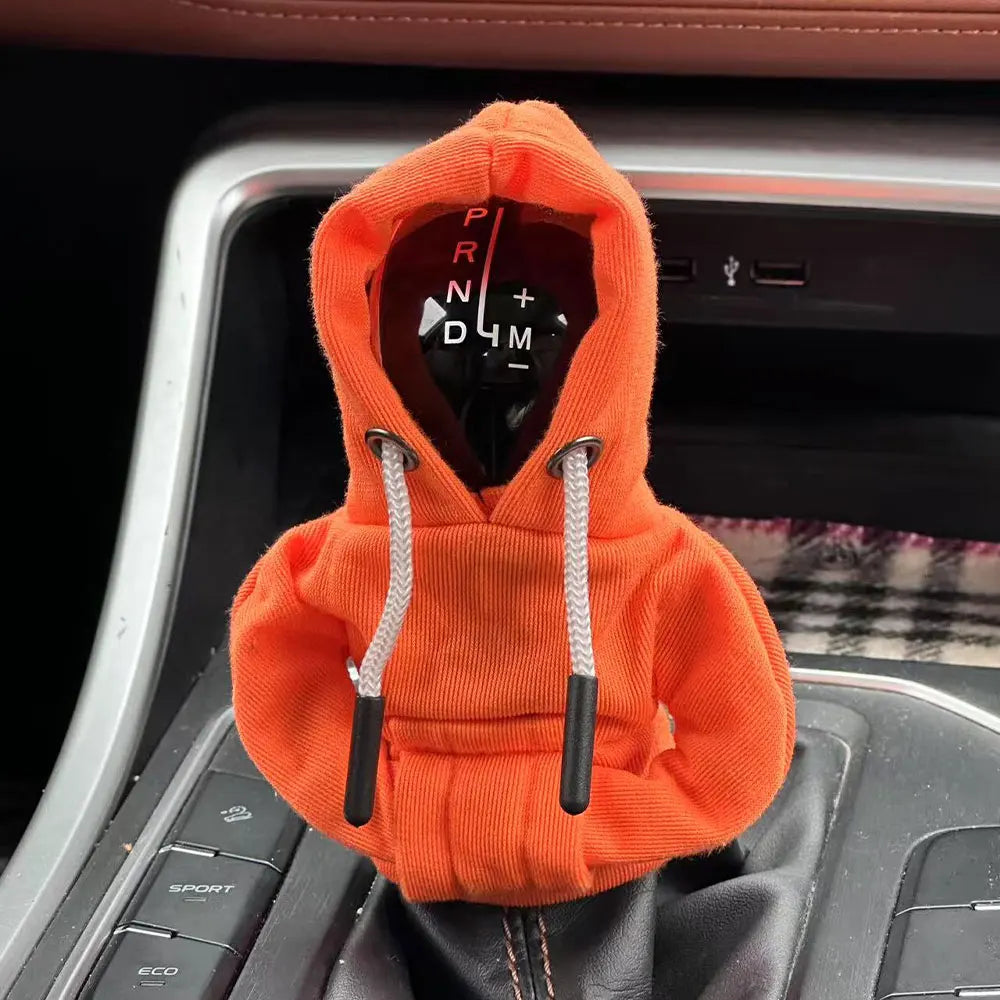 Gear Shift Mini Hoodie Cover Shift Cover Gear Handle Decoration Fits Manual Automatic Universal Car Shift Lever Interior Decor NovaCart