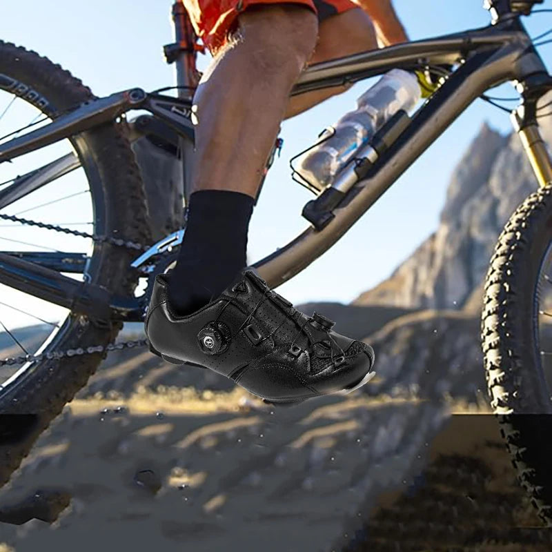 New Cycling Sneaker 2025 Mtb Pedal Bicycle Shoes Man Women Flat Mountain Cycling Shoes Cleat Shoes Rb Speed Footwear Selflocking NovaCart