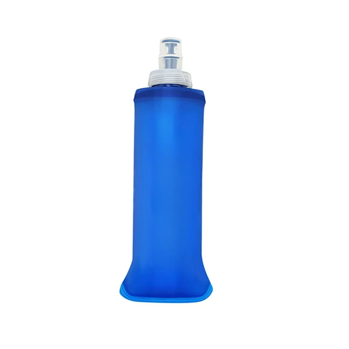 150ml/250ml/500ml Collapsible Silicone Water Bottle with Bite Valve, Outdoor Portable for Running Camping Hiking Travel Pi-Mart