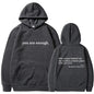 Autumn Winter Men Hooded Dear Person Behind Me You Are Enough Print Fashion Sweatshirt Hip Hop Casual Unisex Clothing NovaCart