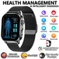 2026 New Model Uric Acid & Lipid Health Analysis Smart Watch Men ECG+PPG Bluetooth Call 2.01-inch Flashlight Smartwatch Women NovaCart