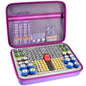 Battery Organizer Case With Tester Holds 150+ AA AAA 9V C D Lithium Button Batteries Hard Shell For Home Garage Batteries Pi-Mart