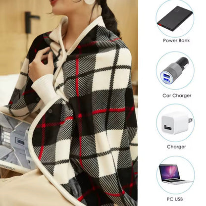 USB Electric Heated CozyGlow Heated Wrap SmartPursue™