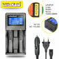 LiitoKala Lii-PD4/PD2 AC PD Charger LCD Fast Charging 4/2-Bay for 21700/18650/AA/AAA Multi-Protection Auto-Detect Pi-Mart