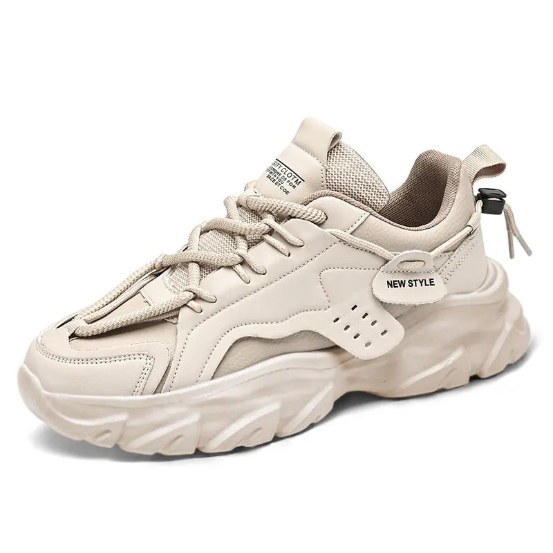 Men's Shoe Breathable Thick Soled Casual Sneakers Outdoor Running Four Seasons New Tennis Men Soft Soles Comfort Male Sneakers NovaCart