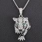Hip Hop Fierce Shark Inlaid Zircon Pendant Charm Trend Necklace