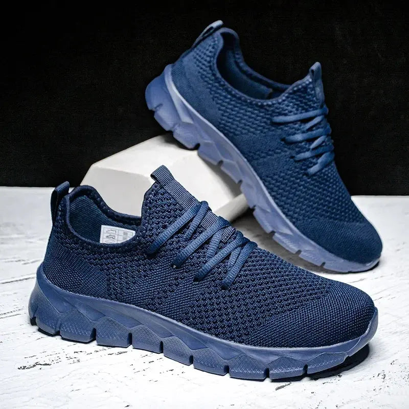 Men's casual sports shoes breathable summer light Soft sole comfort outdoor running shoes fashion student mesh plus size sneaker NovaCart