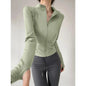 Sun Quick-Drying Zip-Up Sports Jacket Women S-3XL FitiqueFit