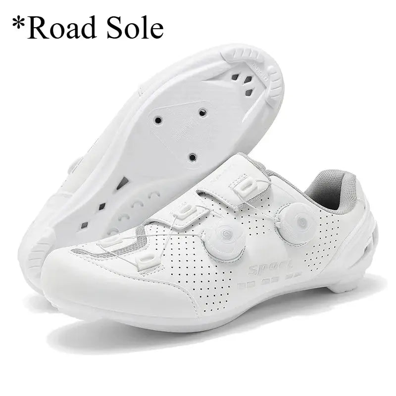 Road Cycling Shoes Man Breathable Summer Self-Locking Cleat Non-slip Bicycle Shoe Men Spd Racing Sneaker Lightweight NovaCart