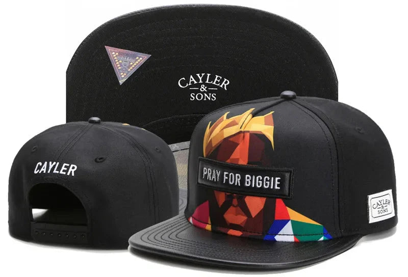 Classic Snapback Hat – Flat Bill Adjustable Baseball Cap FitiqueFit
