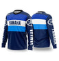 Summer YAMAHA Men Women Motorcycle Riding Suit Loose Breathable Quick Drying Off-Road Racing Suit Long Sleeved Sports T-Shirt NovaCart
