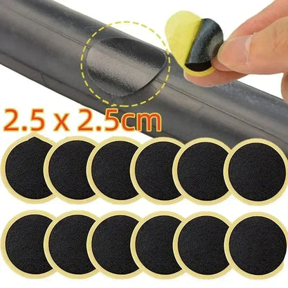 30/20/10PCS Glue-free Bicycle Tire Patches - Quick Self-Adhesive Repair for Tyre Protection Pi-Mart