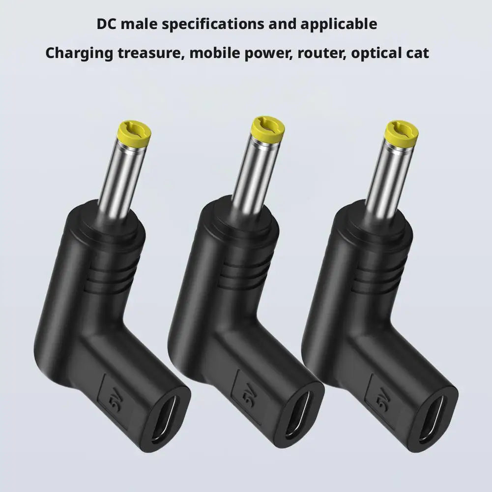 TypeC PD to DC Power Connector Universal 5V 9V 12V Type C to DC Jack Plug Charging Adapter Converter for Router Tablet Mini Fans Pi-Mart