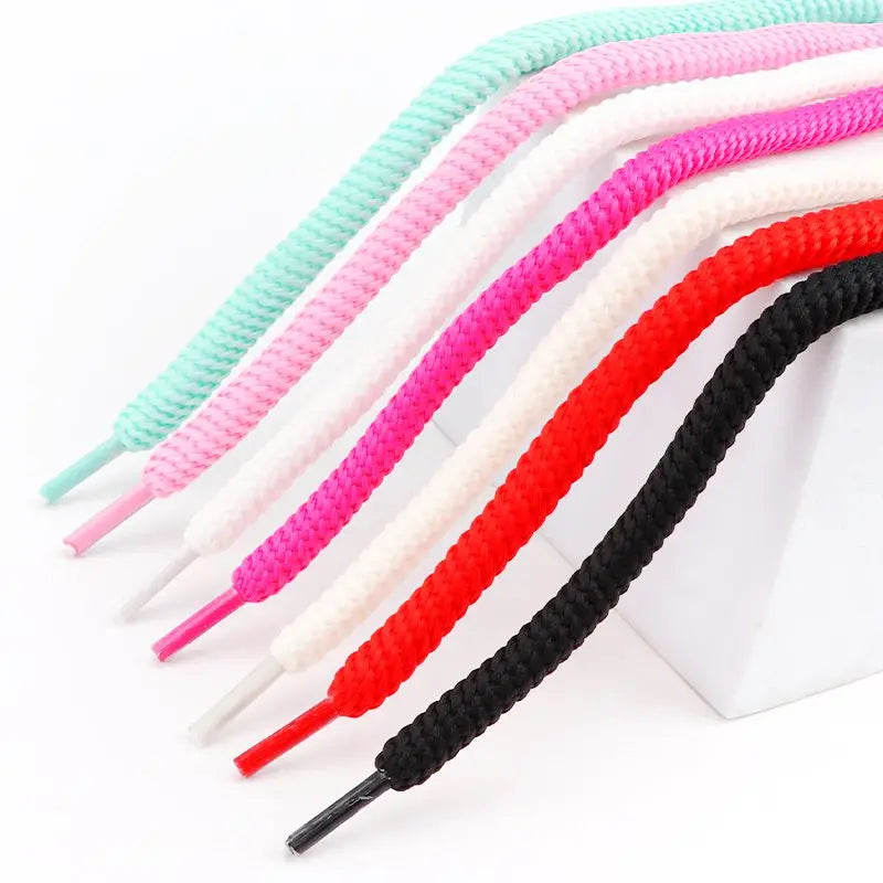 Round Shoelaces Quality 8mm Thicker Shoelace Running Sneakers Laces 1Pair 100/120/140/160CM Boots Shoe Laces Shoes Accessories NovaCart