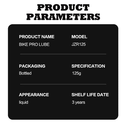125ml Bicycle Special Lubricant MTB Road Bike Mountain Bike Lube Chain Oil for Fork Flywheel Chain Cycling Accessories Pi-Mart