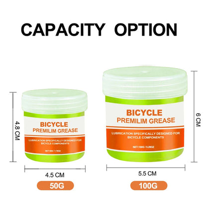 50g Bicycle Lubricating Oil Effect Bearing Grease Hub Lubricants Lipid Elements for Mountain Road Bikes Pi-Mart
