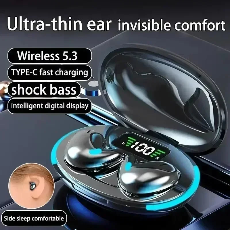 TWS Earphones Wireless Earphones Headphones Noise Reduction Sport Game Sleep Bluetooth Earbuds for all smartphones NovaCart