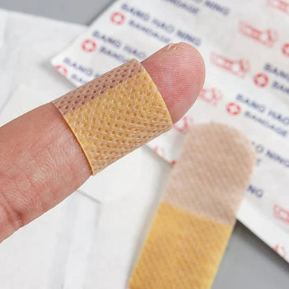 50/100Pcs Waterproof Breathable Cushion Adhesive Plaster Wound Hemostasis Sticker Band First Aid  Medical Gauze Pi-Mart