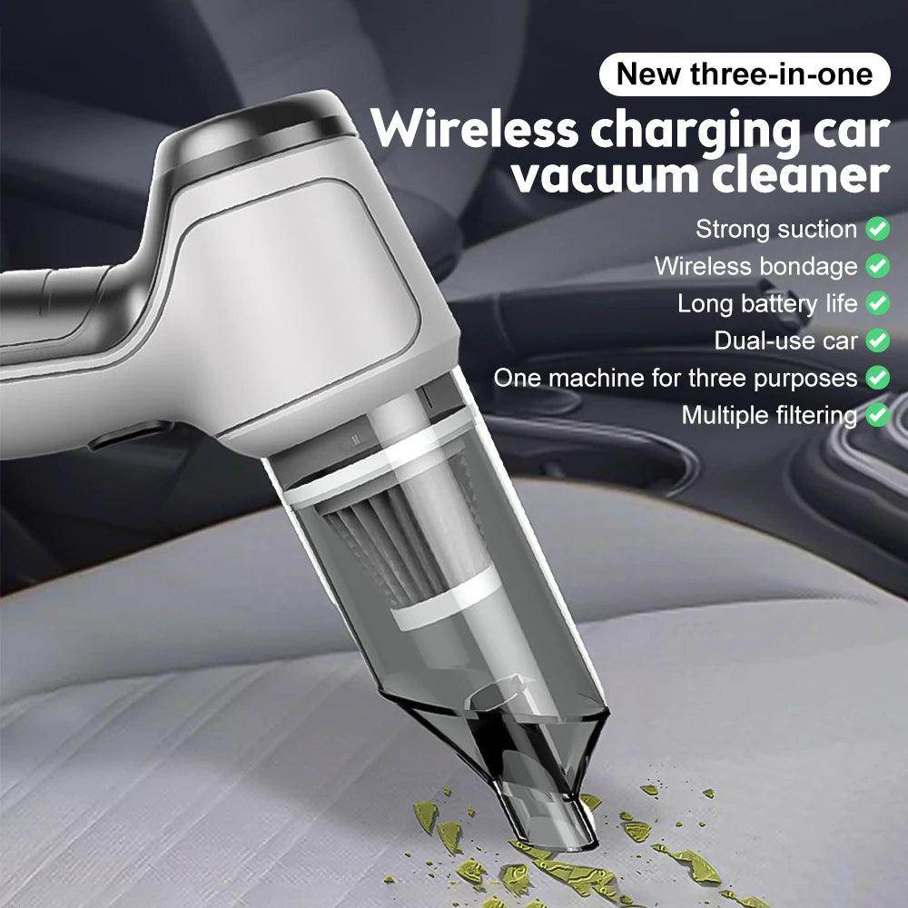 Cordless Vacuum Cleaner | Blowable Portable Cordless Car Vacuum SmartPursue™