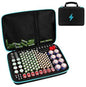 Battery Organizer Case With Tester Holds 150+ AA AAA 9V C D Lithium Button Batteries Hard Shell For Home Garage Batteries Pi-Mart
