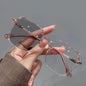 Photochromic Anti Radiation Glasses Metal Eyeglass For Woman Men NovaCart
