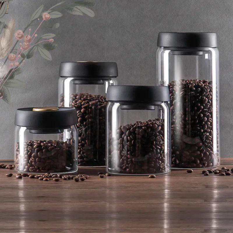 Vacuum Sealed Jug Coffee Beans Airtight Canister SmartPursue™