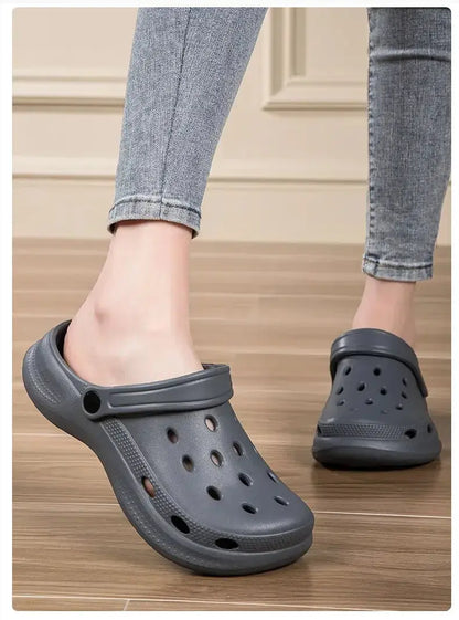 Summer Men Clogs Sandals Men's and Women's Leisure Slippers Beach Slides Home Garden Shoes Outdoor Sandals Plus Size 46 47 48 NovaCart