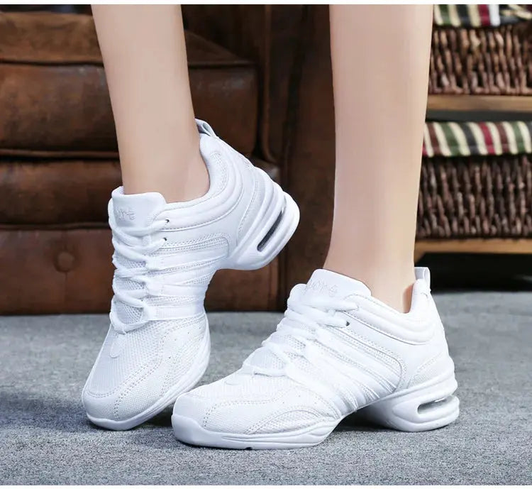 Women's Dance Shoes Soft Outsole Woman Breath Jazz Hip Hop Shoes Sports Sneakers Ladies Girl's Modern Jazz Dancing Shoes for Men NovaCart
