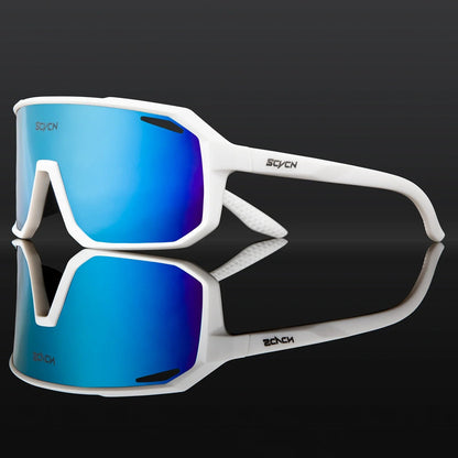 SCVCN Men bicycle Cycling Sunglasses Woman MTB road bike Driving Goggles Outdoor Sports running Glasses UV400 Hiking Eyewear Pi-Mart