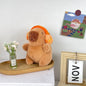 Cute Capybara Plush Toy Hoodie with Wings Simulation Doll Small Size Stuffed Animals Anime Fluffty Toy Birthday Party NovaCart