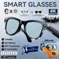 2026 New 32G Memory 800W 4K Camera Smart Glasses Men Photos&Videos 3600mAh Power Bank 120+Languages Translation AI Glasses Women NovaCart