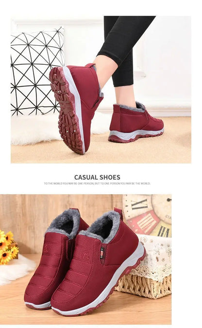 Men's Shoes Autumn Winter Casual Cotton Warm Wear Resistant Chunky Sole Affordable Free Shipping NovaCart