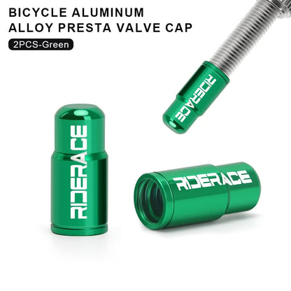 2/4/10Pcs Bicycle Tire Valve Cap Dustproof Lightweight Aluminum Alloy MTB Road Bike Tube Tyre Gas Nozzle Cover For FV Presta Pi-Mart