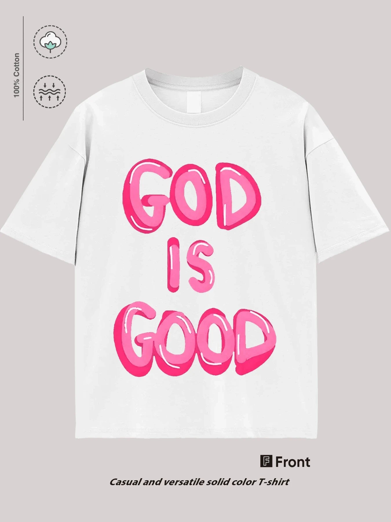 LZJSHOP2025gicechy Loose Summer Casual Light Luxury Short Sleeve Top New Round Neck Printed Same Style Letter Unisex T-Shirt NovaCart