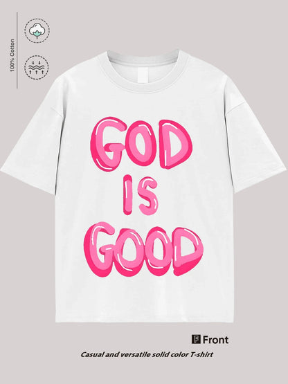 LZJSHOP2025gicechy Loose Summer Casual Light Luxury Short Sleeve Top New Round Neck Printed Same Style Letter Unisex T-Shirt NovaCart