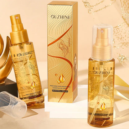 Hair Care Essential Oil Spray, Nourishing & Repair, Smooth Shiny Finish, Long-Lasting Fragrance, Easy Use for All Hair Types