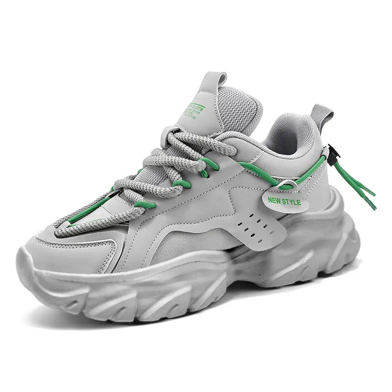 Men's Shoe Breathable Thick Soled Casual Sneakers Outdoor Running Four Seasons New Tennis Men Soft Soles Comfort Male Sneakers NovaCart