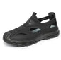 2025 Summer Men's Sandals New Hollow Breathable Beach Shoes Ultra Light Anti Slip Summer Casual Shoes Walking Shoes NovaCart