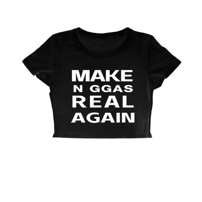 Gothic Hip Hop Sexy Women's Short Sleeve T-Shirt Harajuku Punk Letter Print Casual Crop Top Chic Y2K Retro Emo Girls Streetwear NovaCart