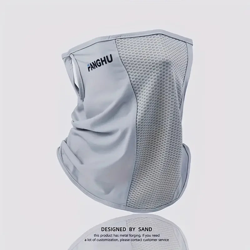 Cycling Masks Headwear Bandana Head Wrap Face Scarf Mask Neck Balaclava Breathable Light Cool Wind Outdoor Hiking Ice Silk Mask Pi-Mart
