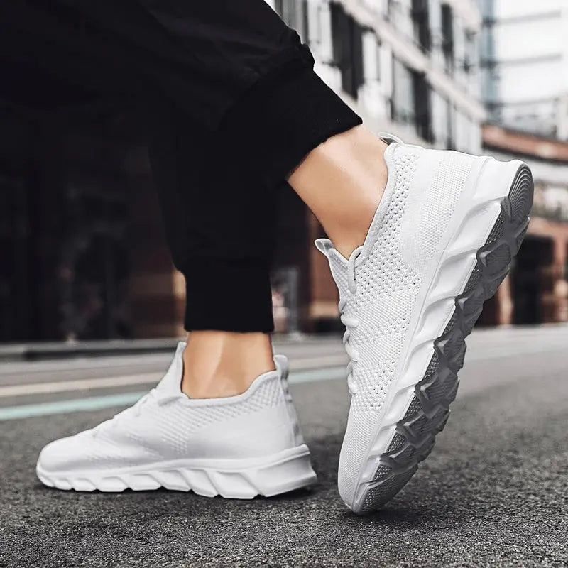 Men's Casual Sneakers Breathable Summer Running Shoes Lightweight Soft Sport Shoe Outdoor Fashion Tennis Shoes for Men Women NovaCart