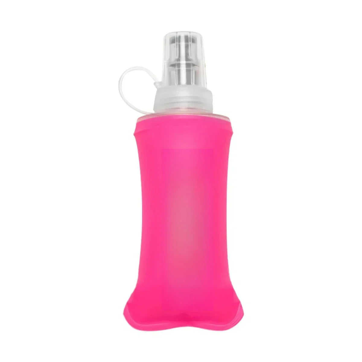 150ml/250ml/500ml Collapsible Silicone Water Bottle with Bite Valve, Outdoor Portable for Running Camping Hiking Travel Pi-Mart