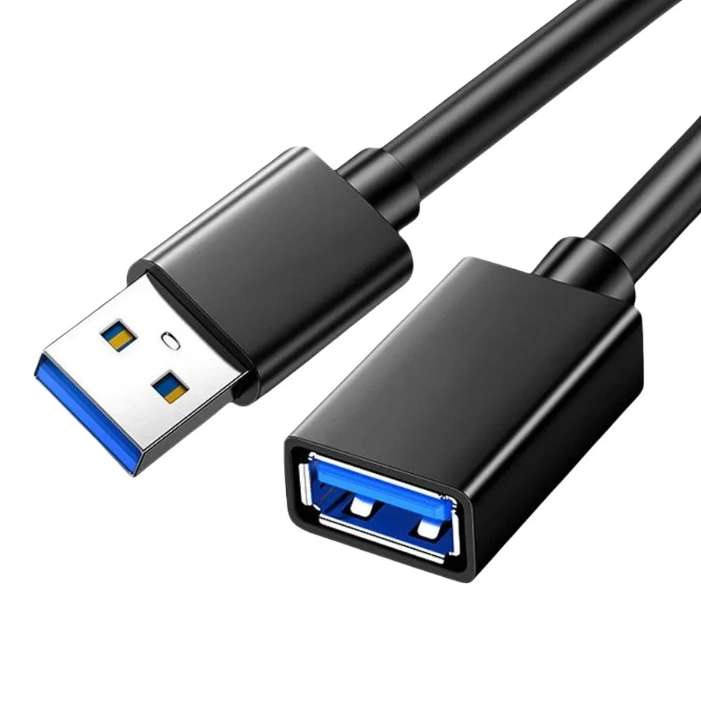 0.5/1/1.5/2/3/5 M USB Extension Cable 3.0 Data Cord For Laptop TV SSD USB 3 0 Male to Female Computer Camera Printer Connector Pi-Mart