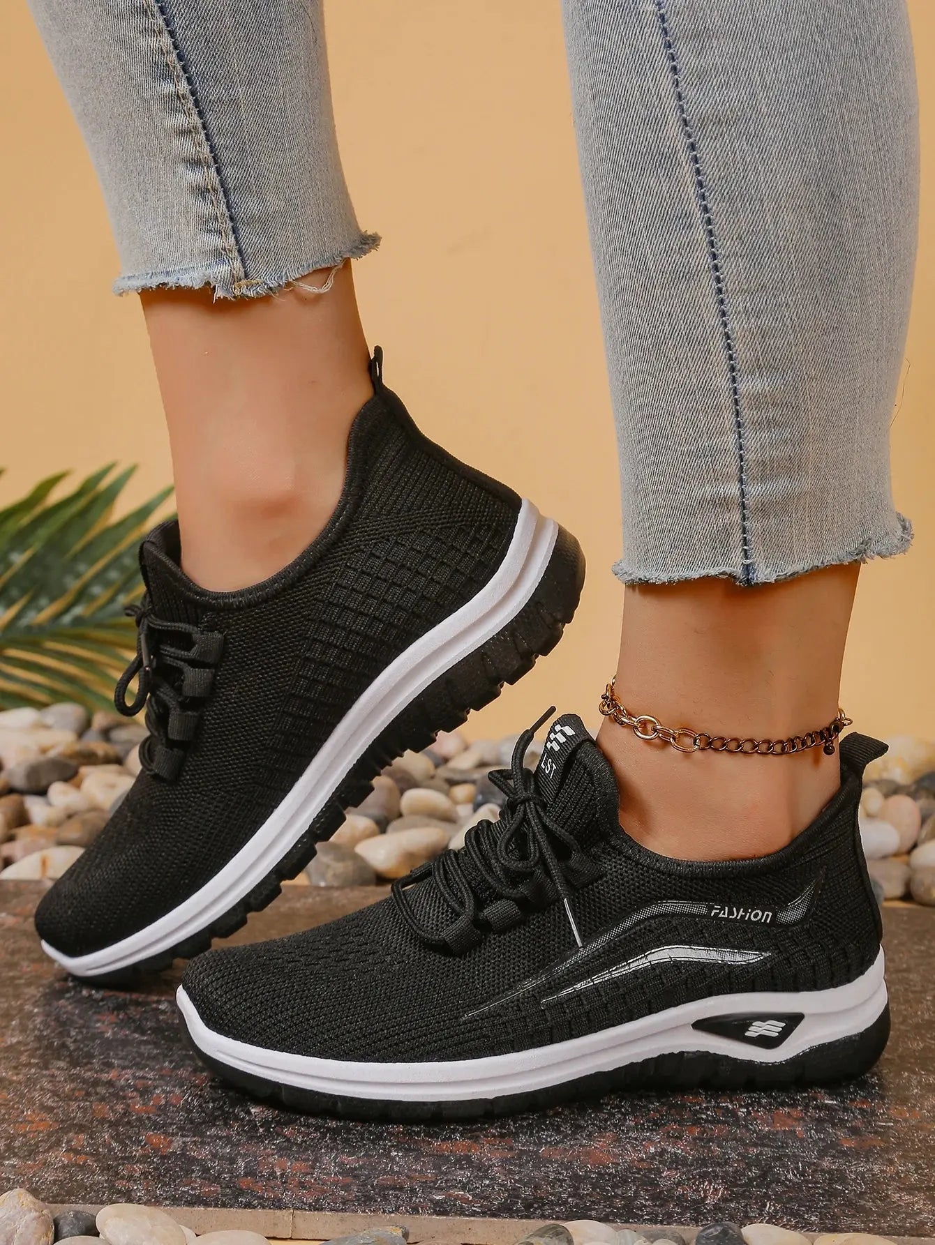 Women's shoes, soft soles, not tired feet,summer sneakers platform shoes, flying weaving, breathable women's sneakers shoes NovaCart