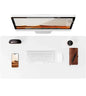 Large Mouse Pad,Office Desk Mat, Leather Desk Pad Protector, Non-Slip PU Leather Desk Blotter, Laptop Desk Pad Pi-Mart